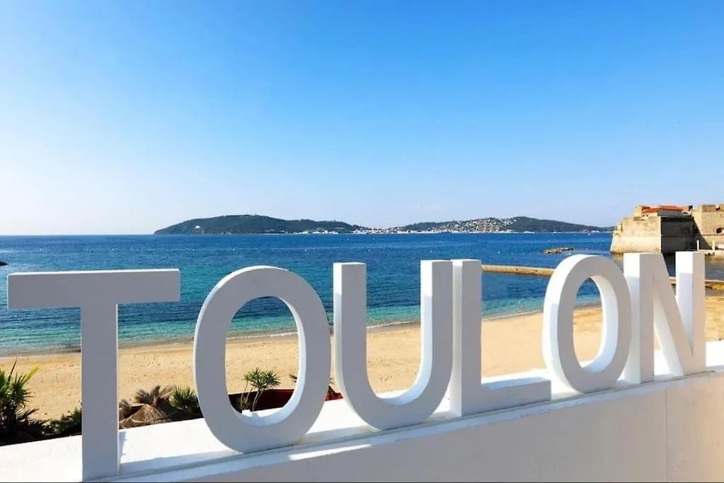 Appartement L'Escale Mourillon - Plage, Balneo & Soleil Toulon